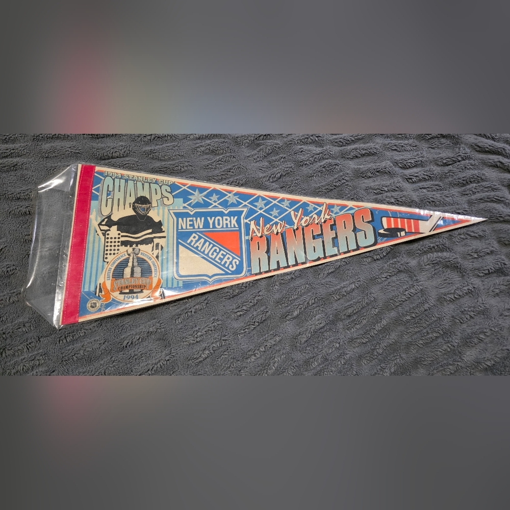 🏒New York Rangers Pennant